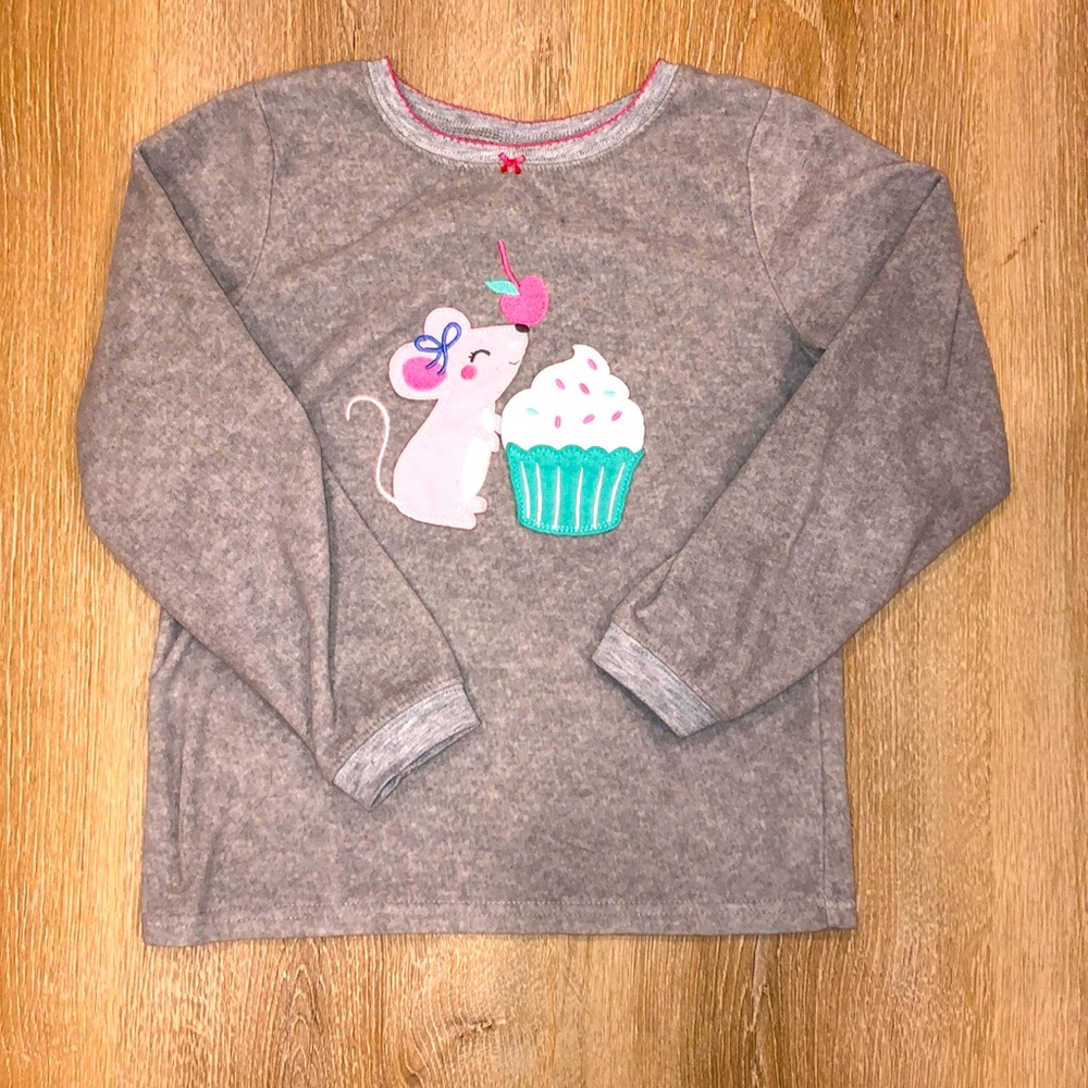 Girls pj top